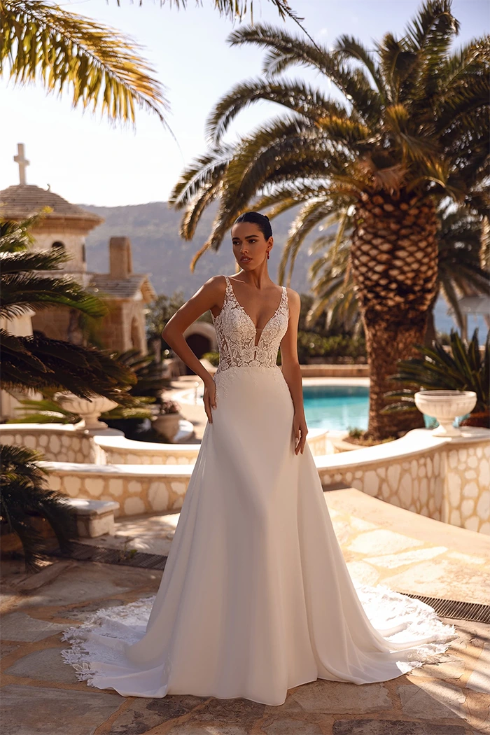 Νυφικά Φορέματα Cosmobella - Style 8258