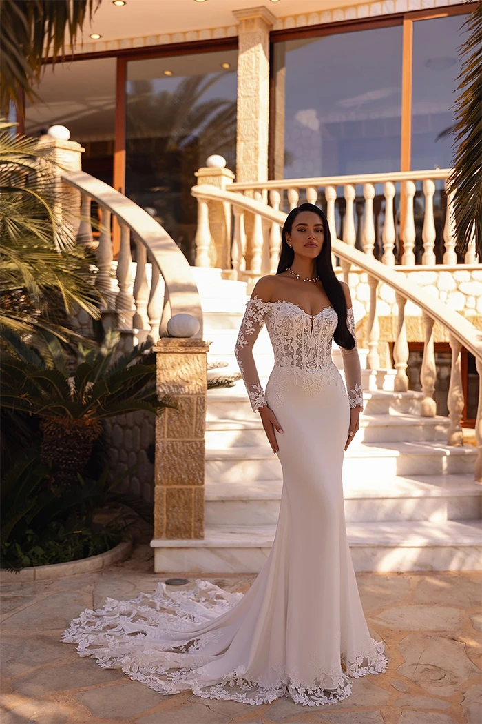 Νυφικά Φορέματα Cosmobella - Style 8259