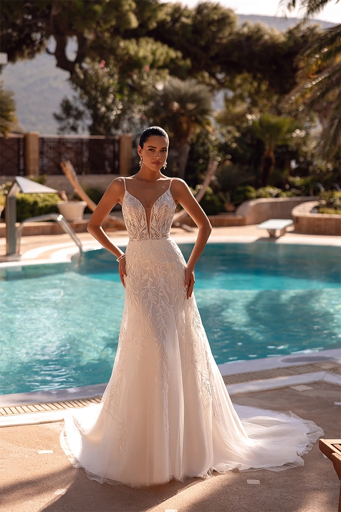 Νυφικά Φορέματα Cosmobella - Style 8261