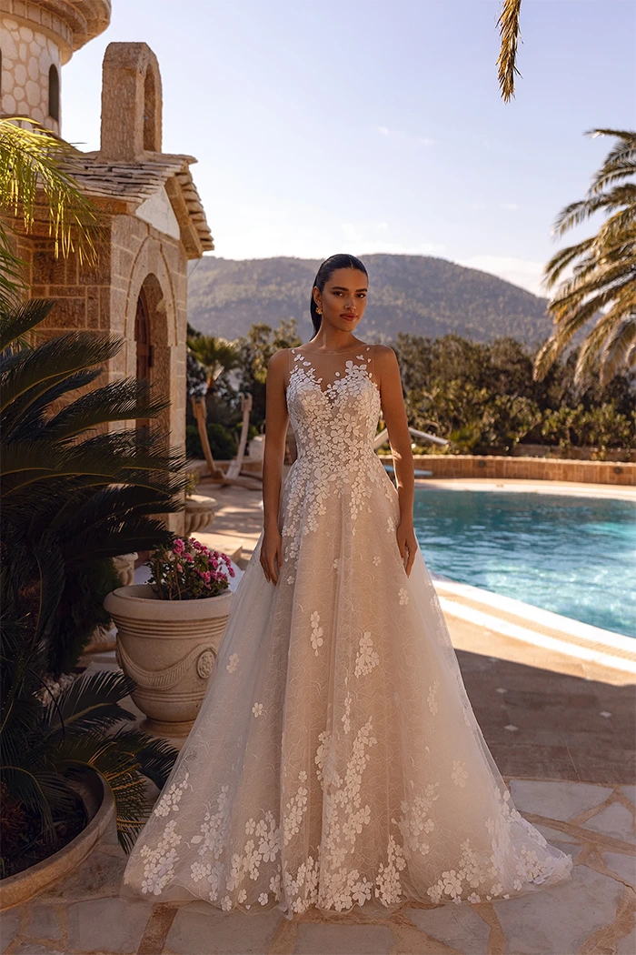 Νυφικά Φορέματα Cosmobella - Style 8267