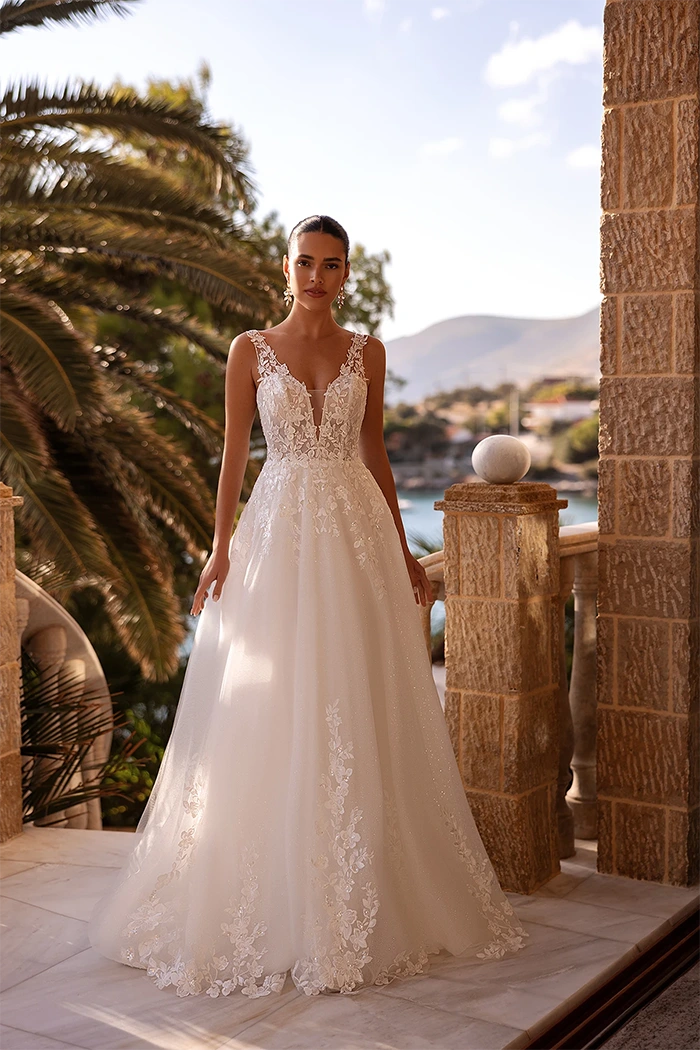 Νυφικά Φορέματα Cosmobella - Style 8268