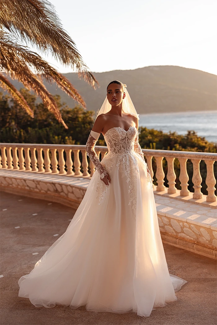 Νυφικά Φορέματα Cosmobella - Style 8273