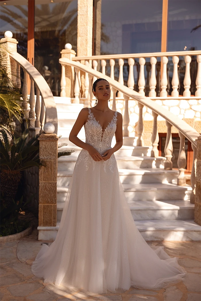 Νυφικά Φορέματα Cosmobella - Style 8277