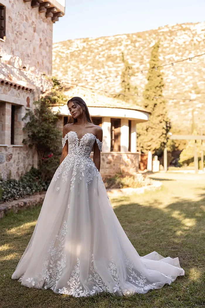 Νυφικά Φορέματα Cosmobella - Style 8312