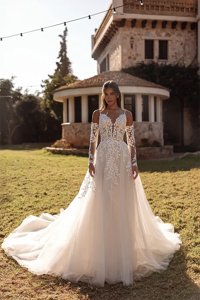 Νυφικά Φορέματα Cosmobella - Style 8319